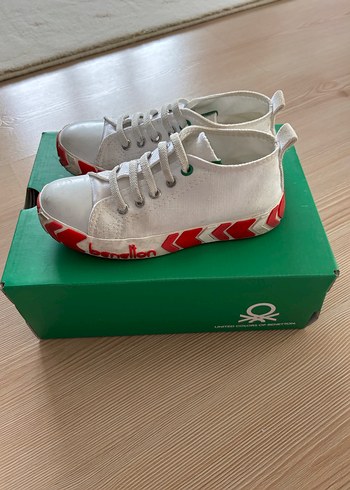 Beyaz Kız Çocuk Spor Ayakkabı - Görsel 2