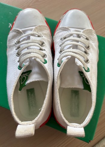 Beyaz Kız Çocuk Spor Ayakkabı - Görsel 3