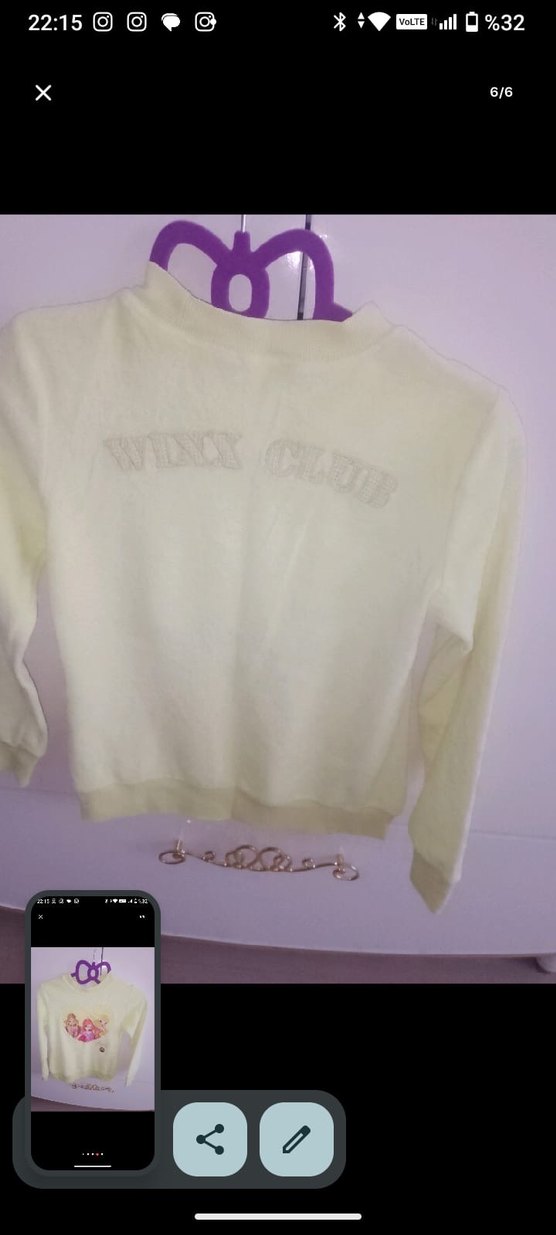 Kız Çocuk  Sweatshirt - Görsel 2