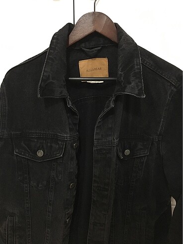 m Beden siyah Renk Pull&Bear Erkek Siyah Kot Ceket