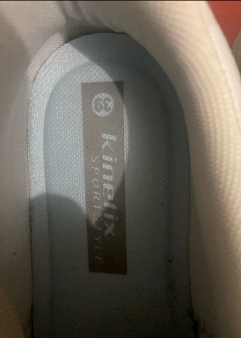Kinetix Gri Bağcıklı Kadın Spor Ayakkabı