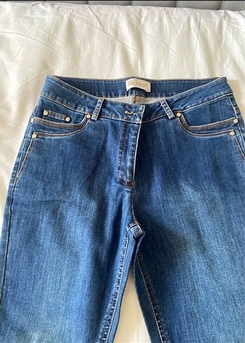 40 Beden Ekol Marks Kadın Lacivert Denim Jean