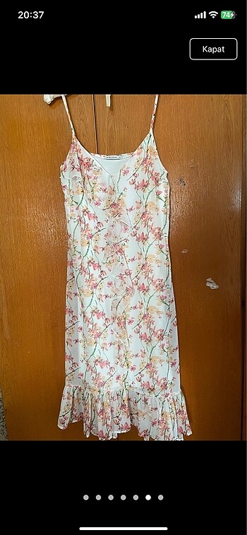 LCW sifon askılı elbise