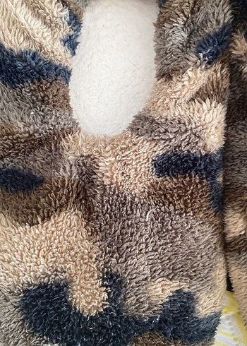 Erkek Kamuflaj Desenli Sıcak Terlik - Görsel 6