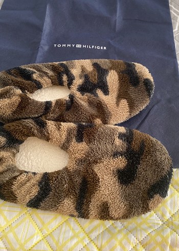 Erkek Kamuflaj Desenli Sıcak Terlik - Görsel 9