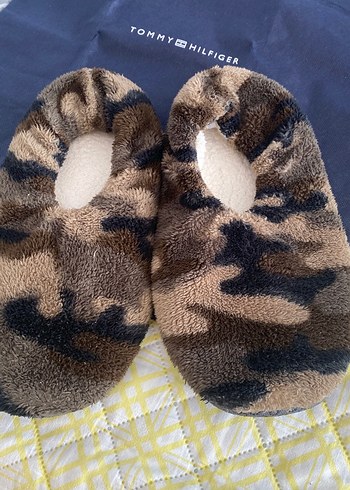 Erkek Kamuflaj Desenli Sıcak Terlik - Görsel 5