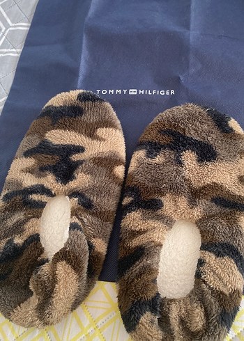 Erkek Kamuflaj Desenli Sıcak Terlik - Görsel 2