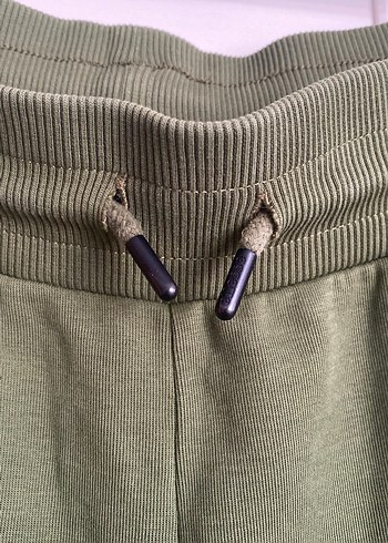 Erkek Haki Rahat Kesim Eşofman Altı - Görsel 4