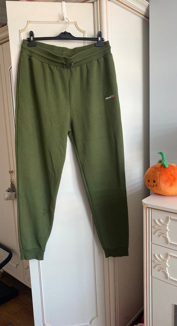 Erkek Haki Rahat Kesim Eşofman Altı - Görsel 2