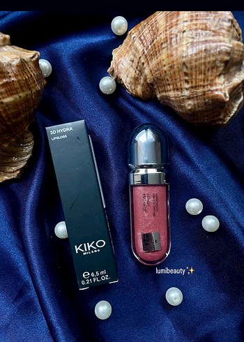 KIKO Pastel Pembe 3D Hydra Lipgloss - Görsel 2