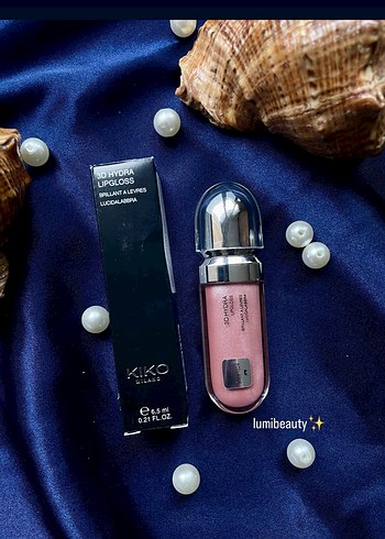 KIKO Pastel Pembe 3D Hydra Lipgloss - Görsel 2