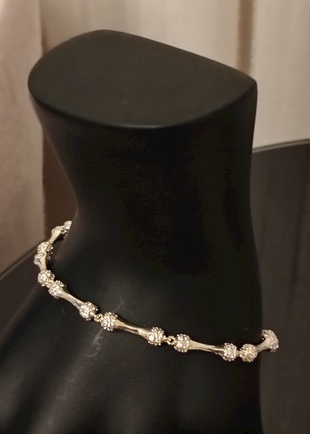 Parlak Altın Boncuklu Kadın Bileklik - Görsel 2