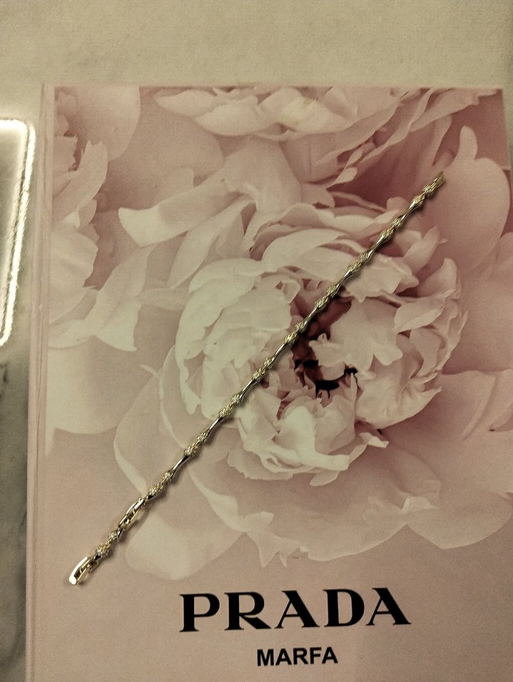 Parlak Altın Boncuklu Kadın Bileklik - Görsel 3