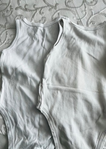 Erkek Bebek Kolsuz ve yarım kol Body 6adet - Görsel 5