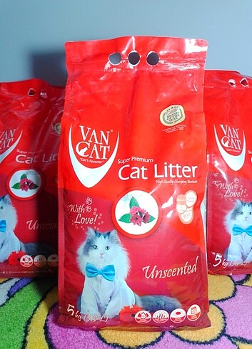  VAN CAT KEDİ KUMU ince taneli kedi kumu 5kg 