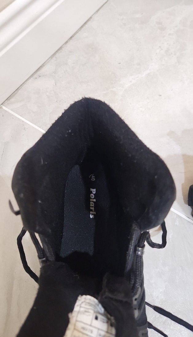 Siyah Bağcıklı Erkek Goth Bot - Görsel 4