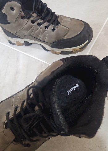 Gri Bağcıklı Erkek Outdoor Botları - Görsel 3