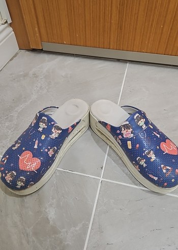 Renkli Baskılı Kadın doktor hemsire terligi - Görsel 4