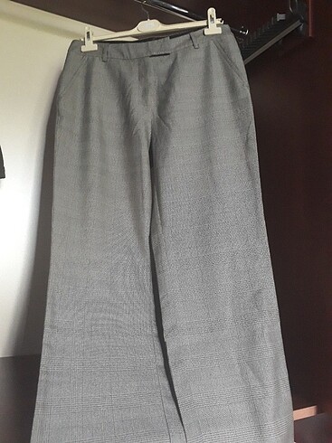 One ONE TOUCH KAHVERENGILI EKOSE PANTALON