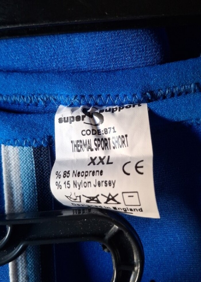 SUPER SUPPORT THERMAL SPORT SHORT.ENGLAND - Görsel 5