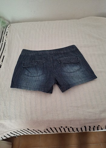 LC Waikiki Düğmeli Kısa Kadın Kot Şort