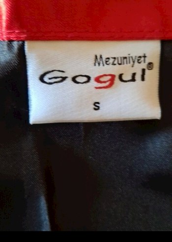 Kırmızı Siyah Uzun  Mezuniyet Kıyafeti.unısex - Görsel 2