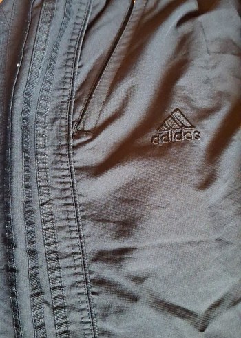 Adidas Xxl.çift katlı.Paçaları fermuarlı.Unısex Siyah Rahat - Görsel 8