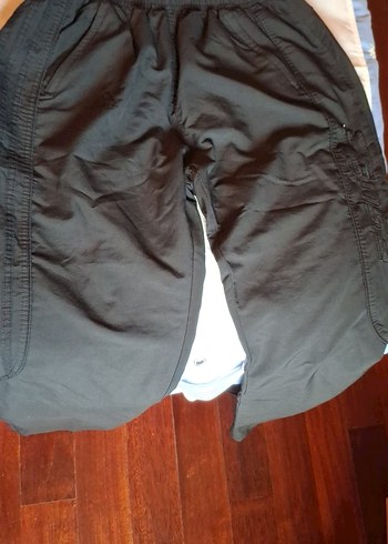 Adidas Xxl.çift katlı.Paçaları fermuarlı.Unısex Siyah Rahat - Görsel 3