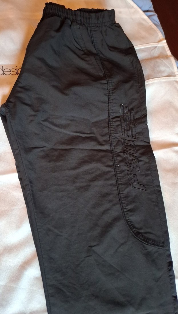 Adidas Xxl.çift katlı.Paçaları fermuarlı.Unısex Siyah Rahat - Görsel 2