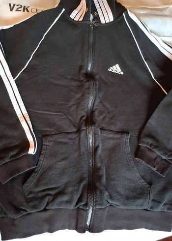 ADİDAS XLÖNDEN FERMUARLI KAPİŞONLU - Görsel 5