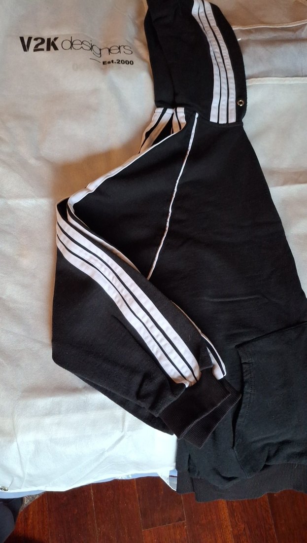 ADİDAS XLÖNDEN FERMUARLI KAPİŞONLU - Görsel 3