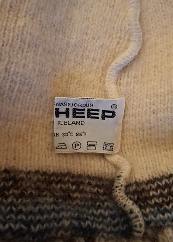 İCWSHEEP  WOOL Bej Gri Örgü Kadın Bere unısex - Görsel 6