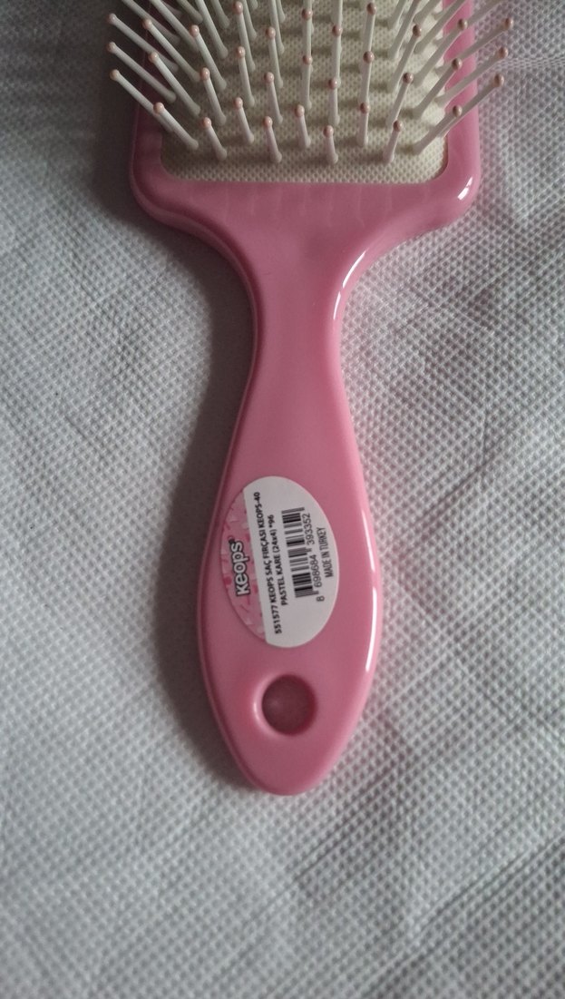 Keops marka Pembe Saplı Saç Fırçası - Görsel 2