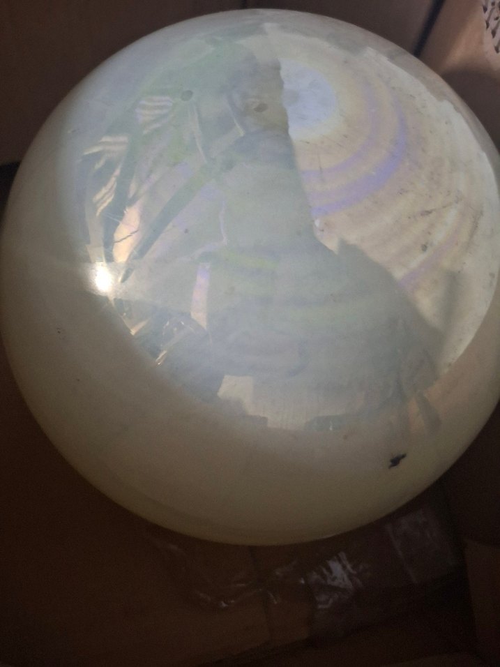 Cam etrafı Bakır renkli Metal yapraklı Avize. - Görsel 2