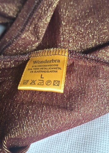 Kahverengi Parlak.Darı doreli.Yarım Kollu Bluz - Görsel 2