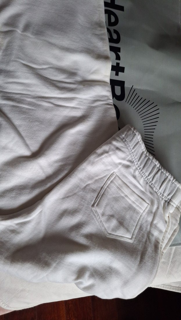 GİANİ FERORTİ L. Beyaz Beli lastıkli iki yanlarda bir arkada Cep - Görsel 4