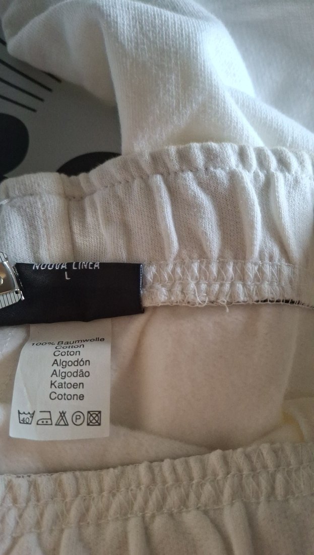 GİANİ FERORTİ L. Beyaz Beli lastıkli iki yanlarda bir arkada Cep - Görsel 3