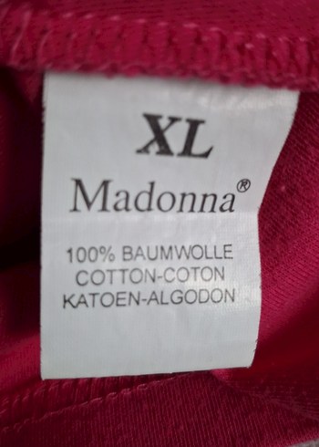MADONNA.XL Pembe Uzun Kollu Tişört.%100 Cotton. - Görsel 5