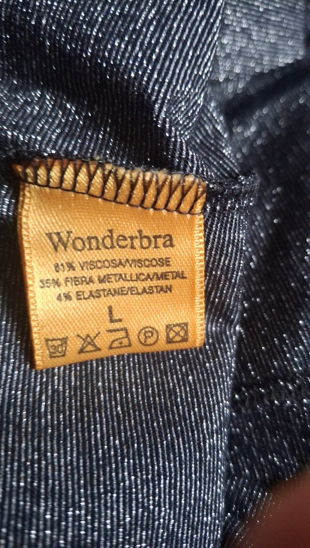 Parlak lame Siyah Kadın Bluz, Kısa Kollu - Görsel 4