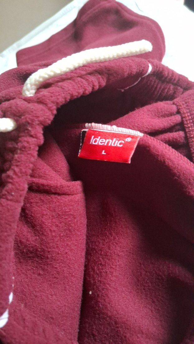 Bordo Polar Pantolon Unısex.2 cepli.Beli lastıklı ve baglı. - Görsel 3