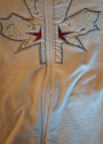 BOGNERSPORTS UNISEX.Nakışlı Beyaz  Fermuarlı, - Görsel 3