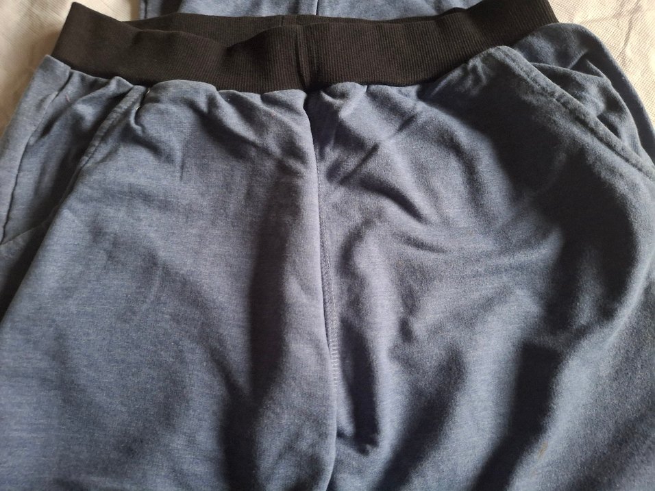 Gri Mavi Rahat Kesim Eşofman Altı.unısex - Görsel 2