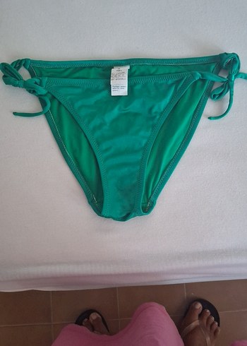 Reflwctıon 42 Parlak Yeşil İpli Kadın Bikini Altı