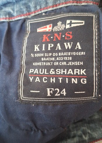 Paul & Shark Kemerli Koyu Mavi Kadın Denim Pantolon