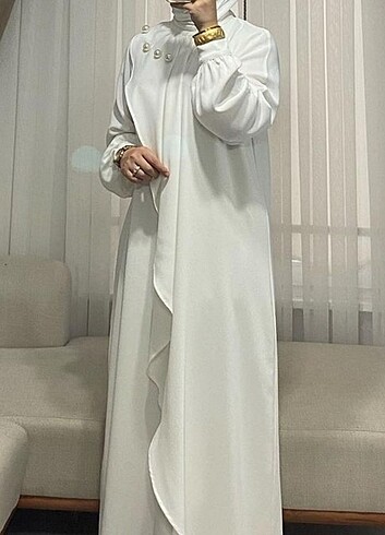 Beyaz abiye - Görsel 6
