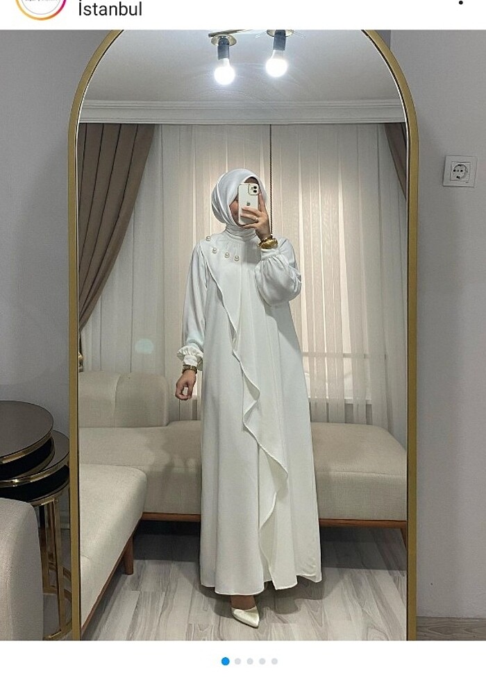 Beyaz abiye - Görsel 2