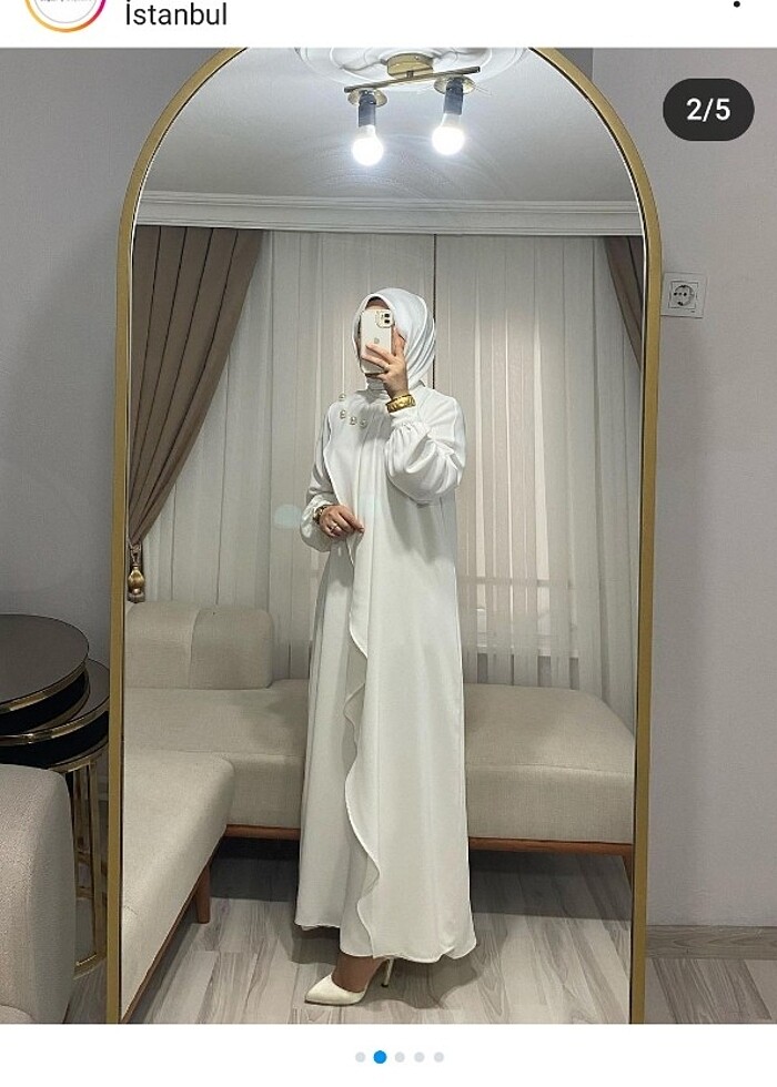 Beyaz abiye - Görsel 4