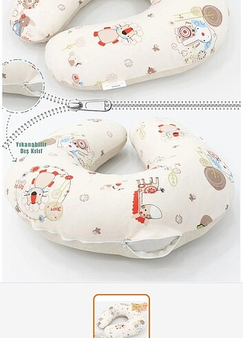 Emzirme tummy time yastığı 