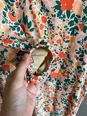 Trendyol & Milla Trendyol modest çiçekli elbise