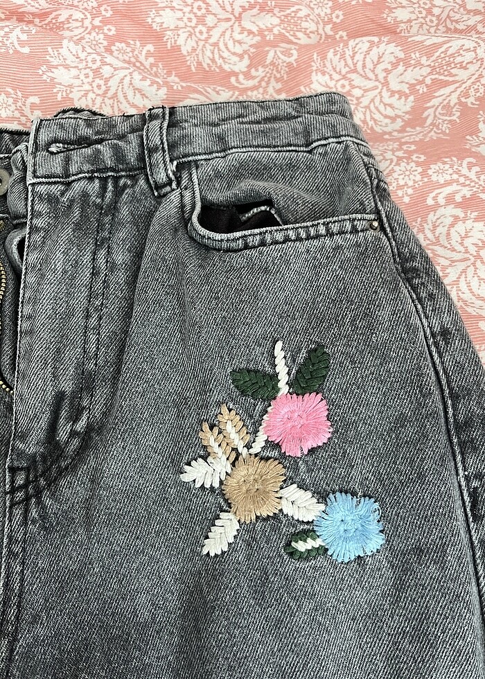 gri kot pantolon - Görsel 2